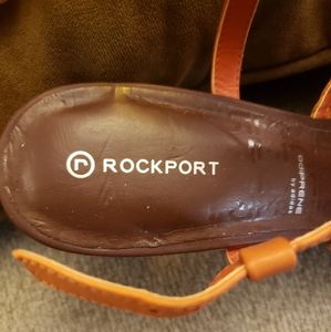 Womens Burnt Orange Strappy Heels